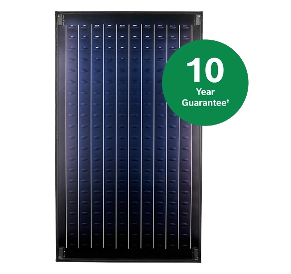 solar product with 10 year guarantee roundel