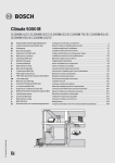 Climate 5000 M installation manual