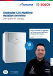 Greenstar CDi Highflow Installer overview