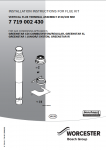 60-100 mm Vertical Flue Terminal Assembly