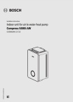 Compress 5800i AW Wall-hung indoor unit installation manual