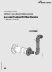8000 F Flue Kit 60/100 Horizontal installation manual