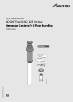 8000 F Flue Kit 80/125 Vertical instruction manual thumbnail