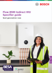 Flow 8500 Indirect HIU Specifier guide