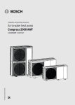 Compress 2000 AWF installation and operating instructions