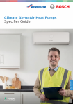 Climate Air-to-Air Heat Pumps Specifier Guide