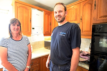 Boiler win brings cottage right up to date